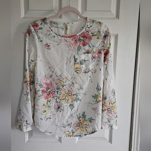 VanHeusen floral blouse size XS